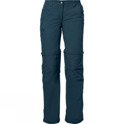 Pantalones Vaude Farley Zip Off IV Mujer Verde Oscuro - Chile MRY931405